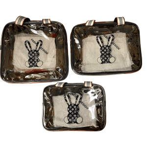 Túi Đựng Mỹ Phẩm Hình Thỏ Bearbrick 3 Size 1 1 2