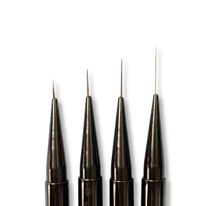 Cọ Nail Brush Chuyên Dụng Cán Gỗ 2 3 19