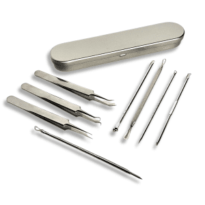 Bộ Nặn Mụn inox Hộp 7 Món