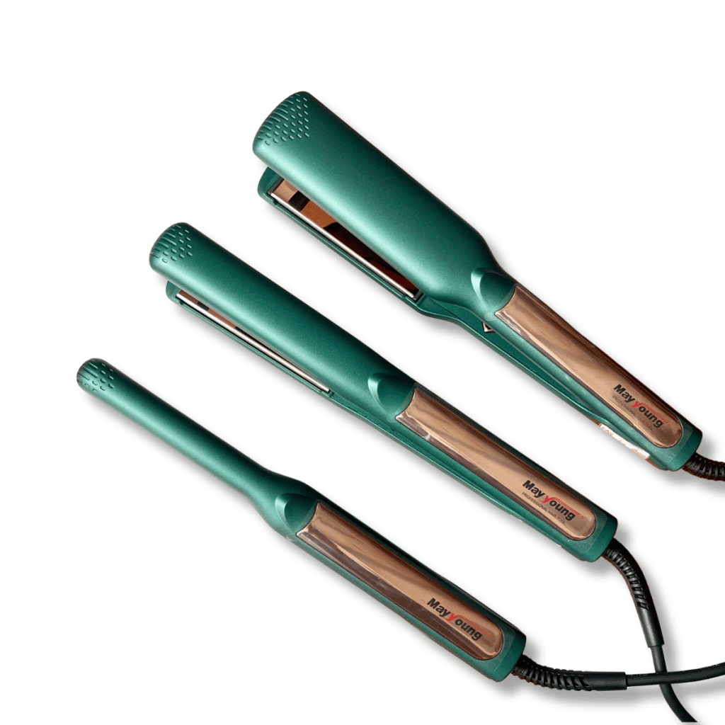 Máy Kẹp Duỗi MayYoung Xanh Màn Hình Hiển Thị