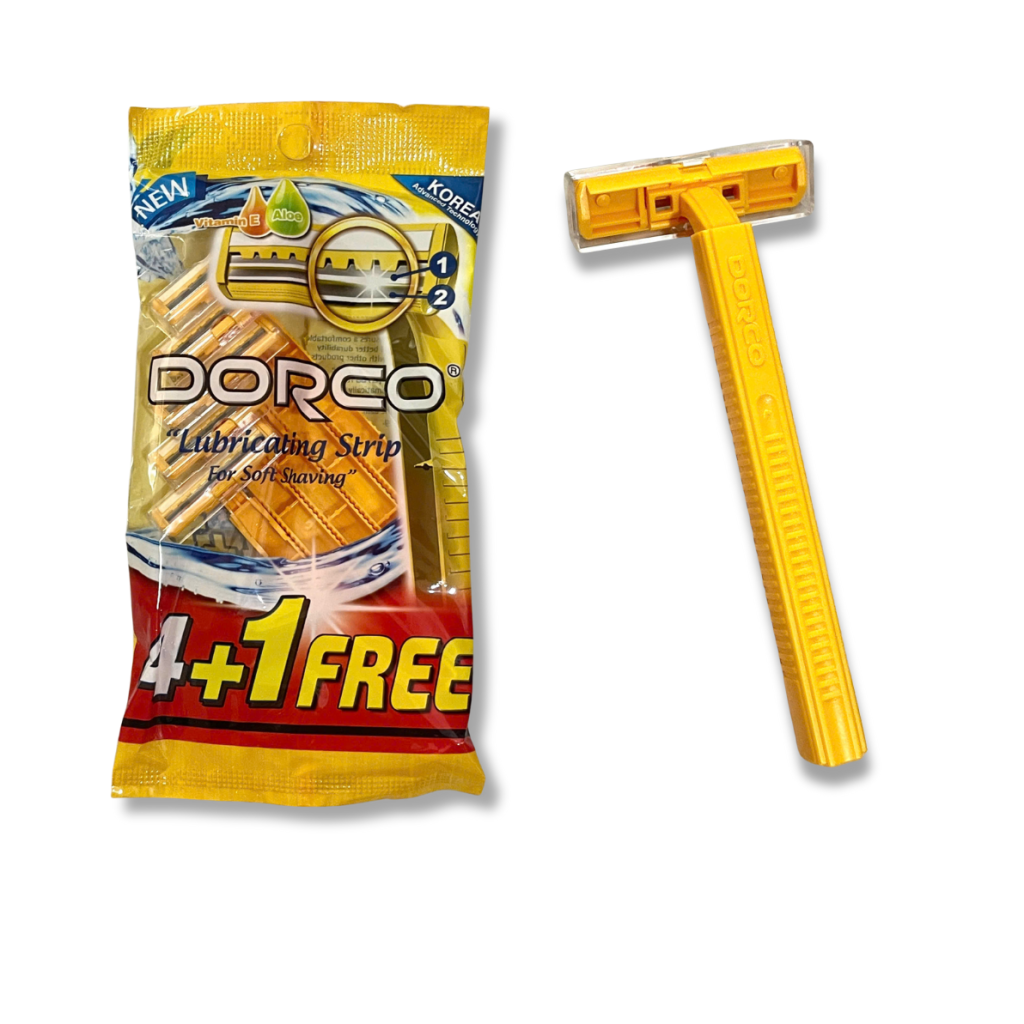 Cây Cạo Râu Dorco Bịch 5 Cây 2 Lưỡi