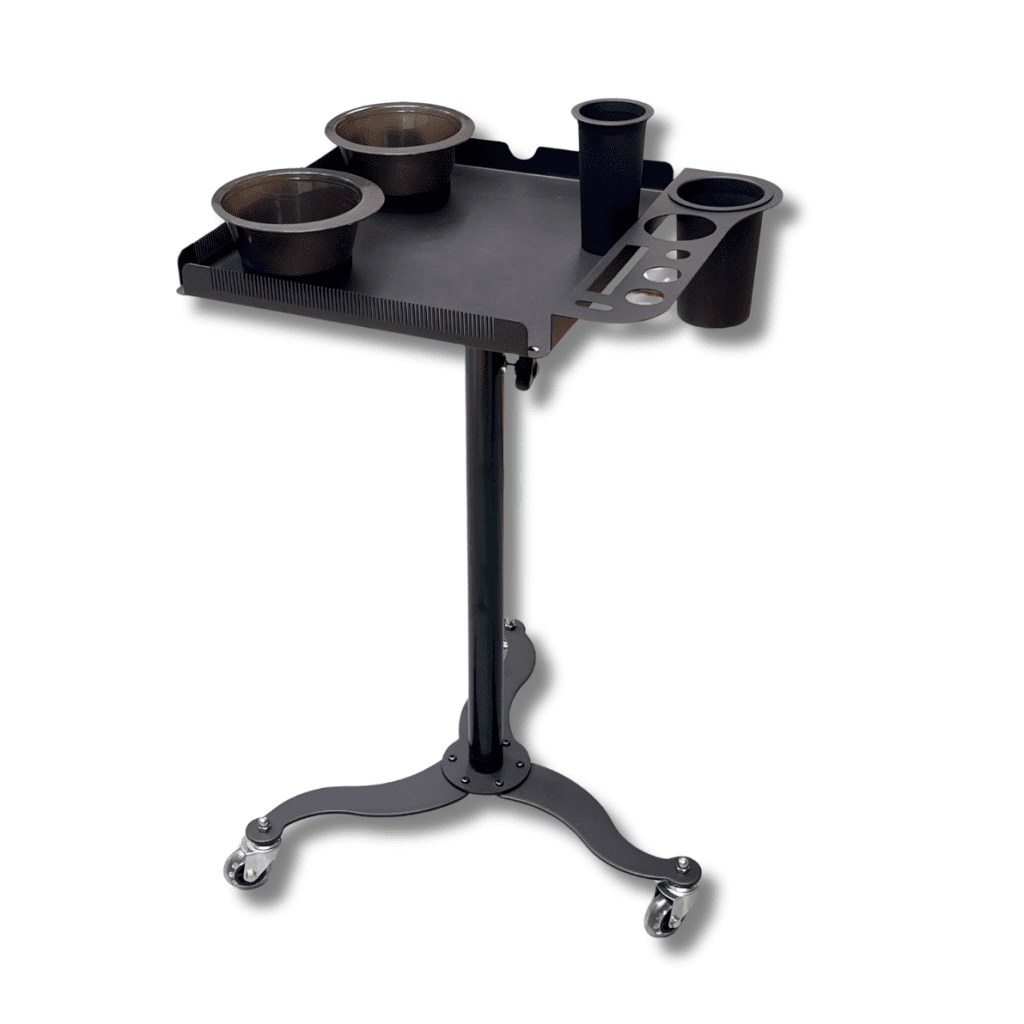 Kệ Đựng Dụng Cụ Nhuộm Và Spa Khung Thép