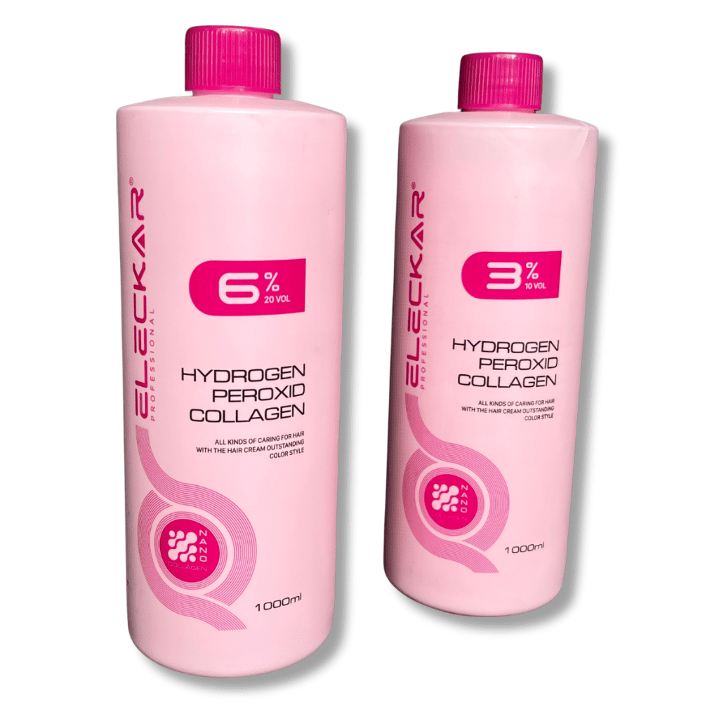 Oxy Eleckar 1000ml Chai Hồng Hỗ Trợ Nhuộm Tóc