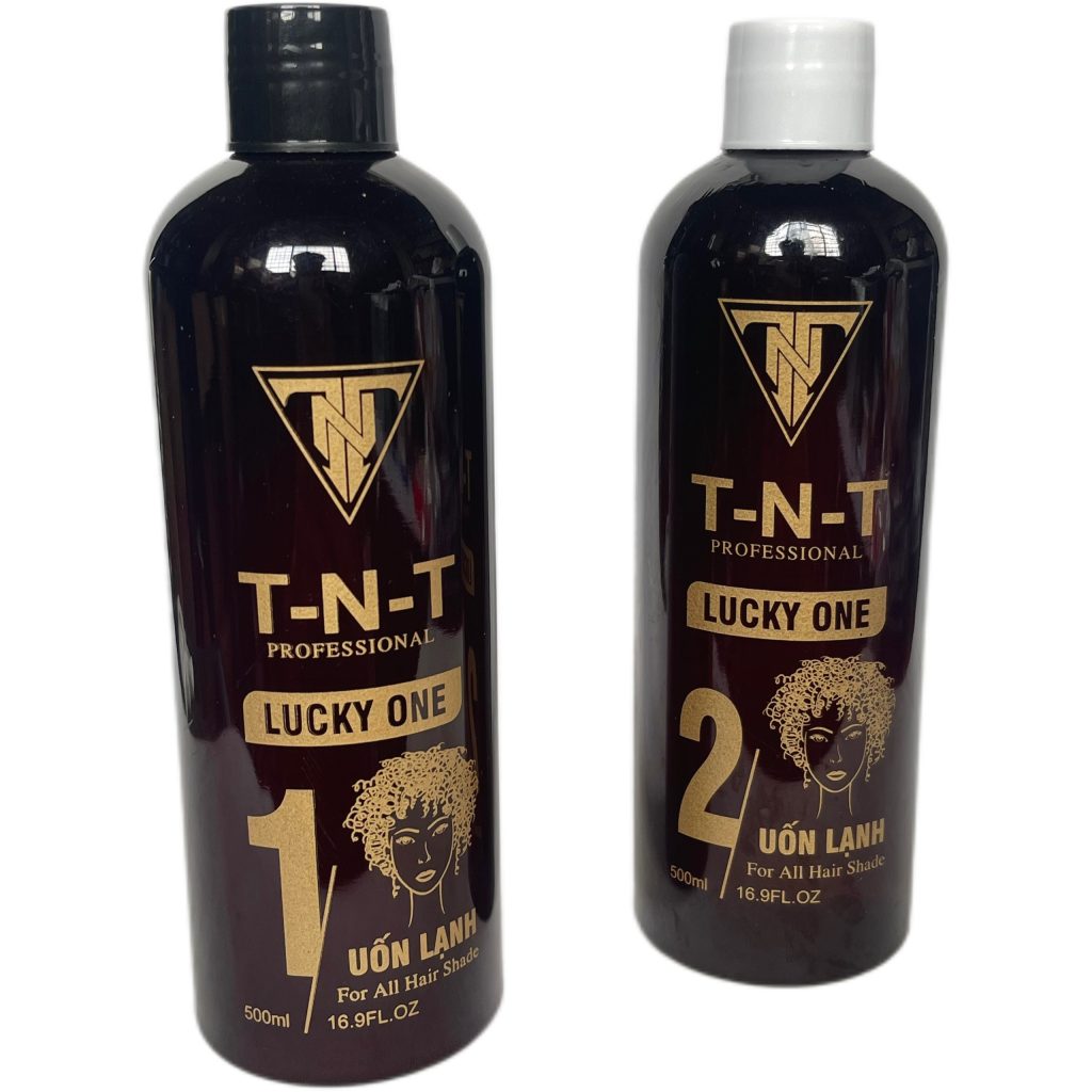 Thuốc Uốn Lạnh TNT Đen Lucky One Cặp 500ml