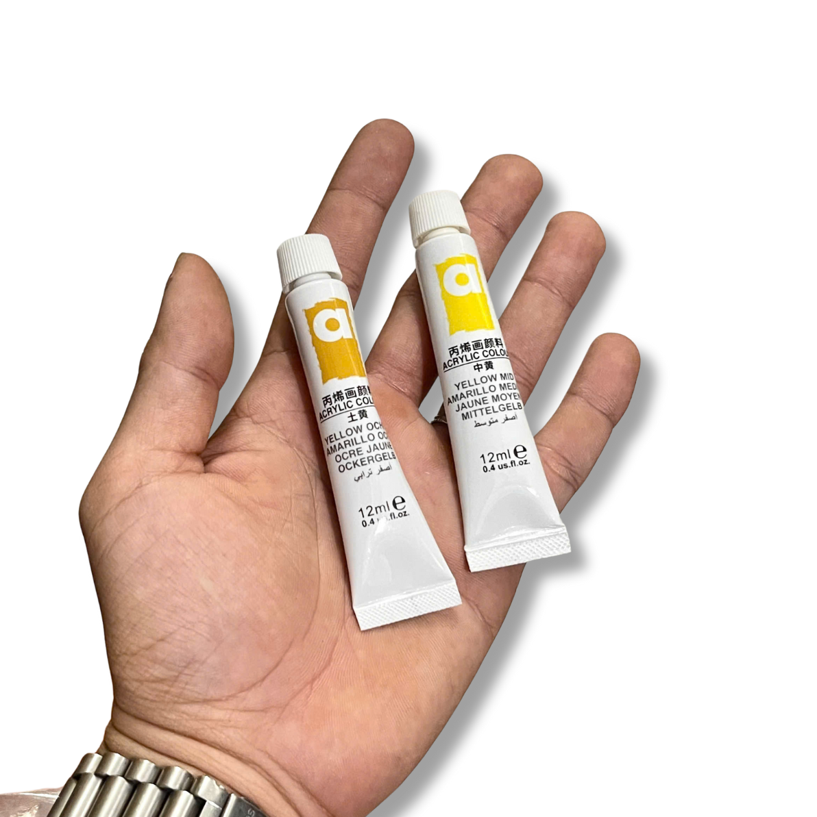 bo-12-mau-ve-mong-acrylic-hihi-haha-12ml-cam-vang