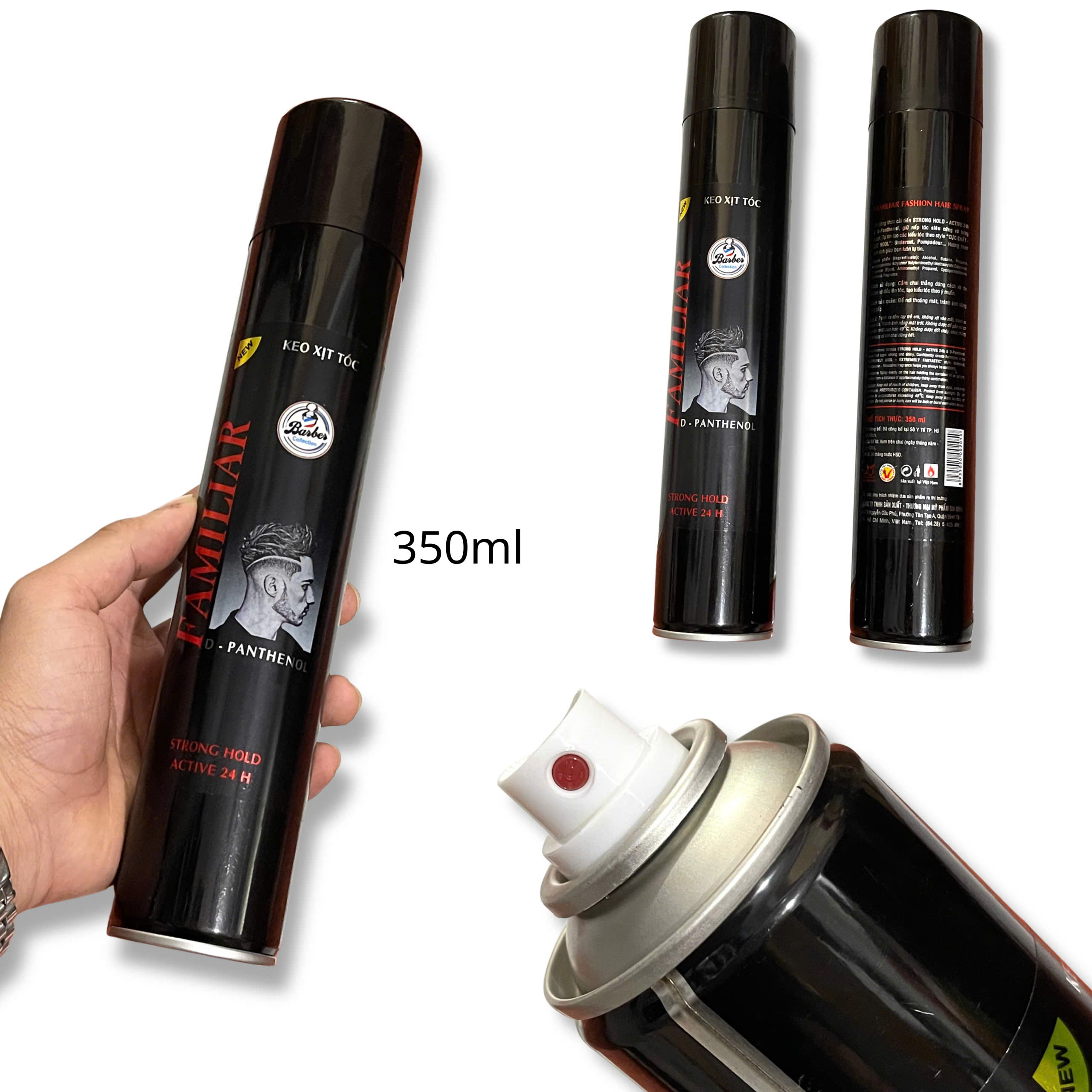 Keo Xịt Tóc Giữ Nếp Tạo Kiểu Familiar 350ml